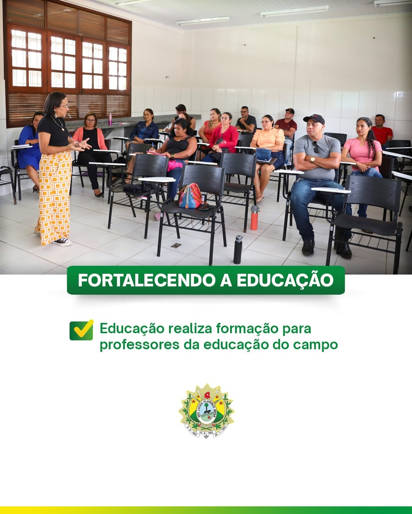 Educação oferta capacitação para professores coordenadores e gestores