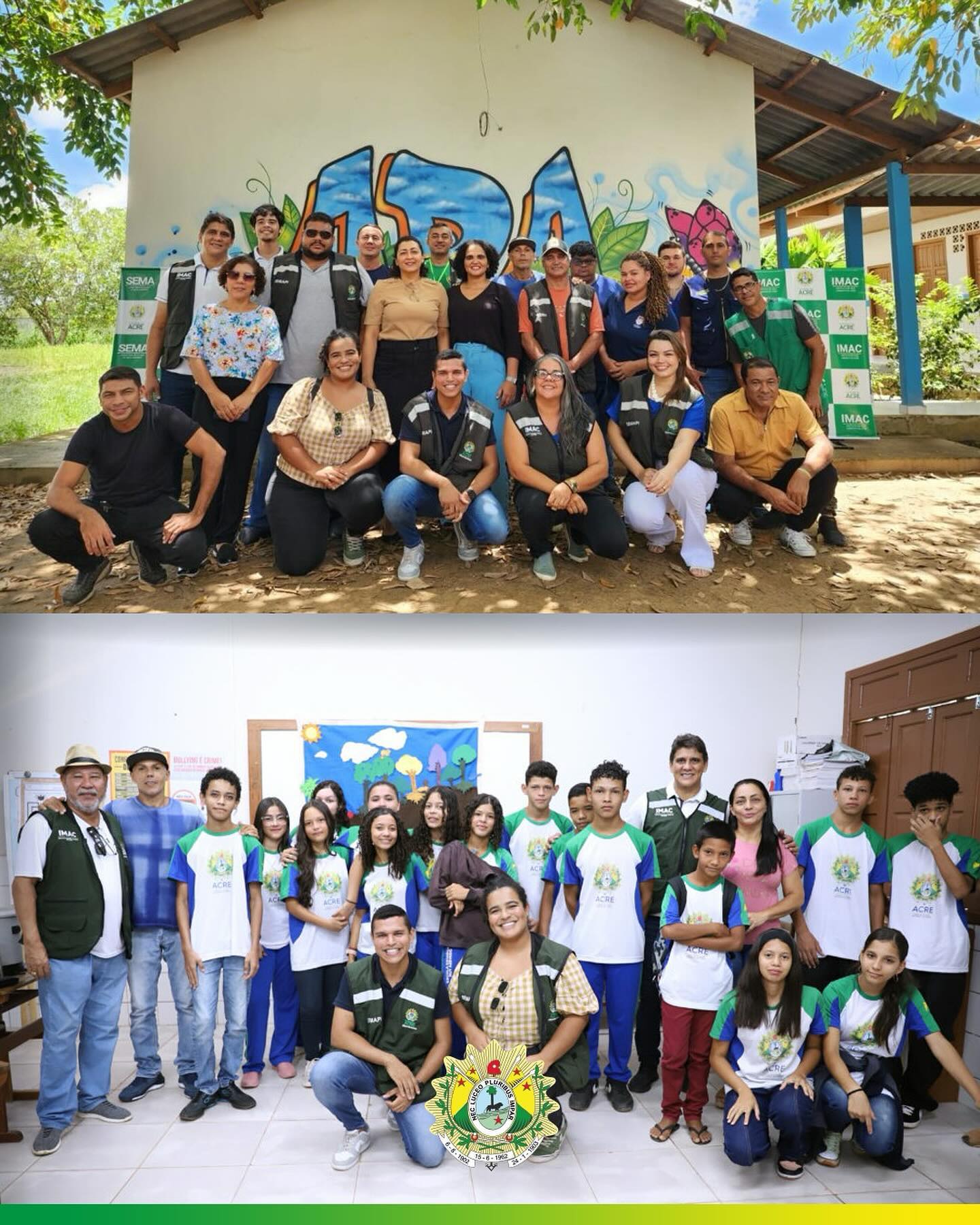 3 Em alusão ao dia mundial da água, governo realiza ação em escola rural na APA Lago do Amapá