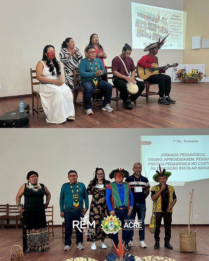 1 Programa REM Acre incentiva a jornada pedagógica intercultural indígena do Acre, por meio da SEE