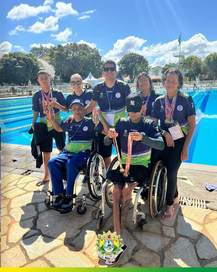 Atletas paralímpicos acreanos são medalhistas em competição nacional em Brasília