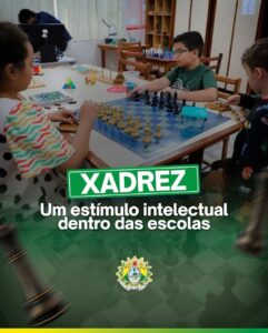 Implementação da atividade de xadrez nos currículos escolares