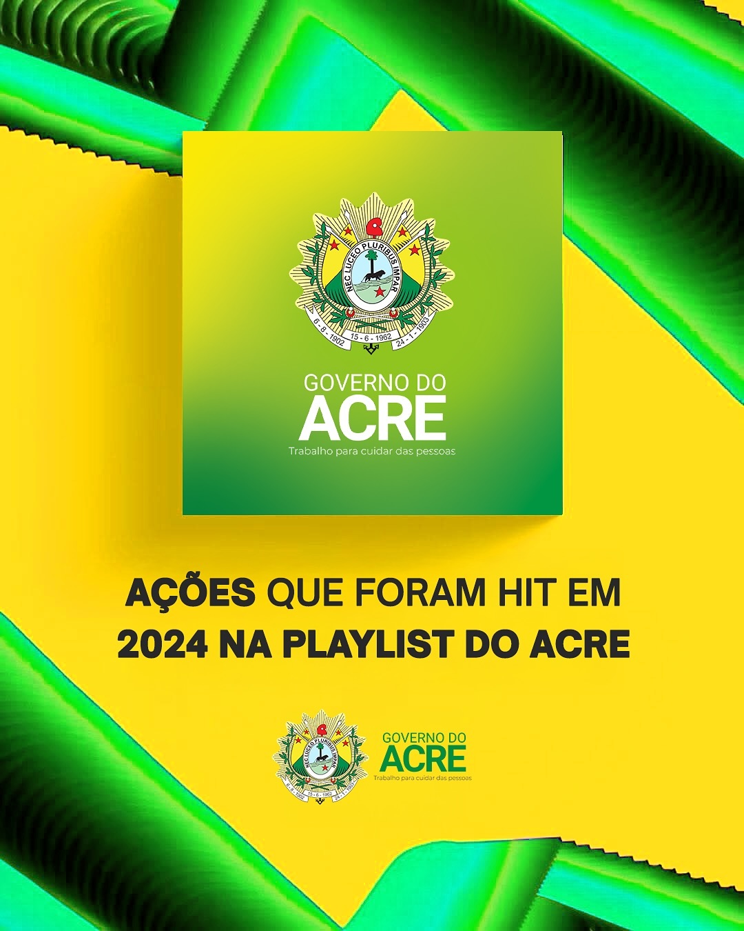 Ações que foram hit em 2024 na Playlist do Acre 1