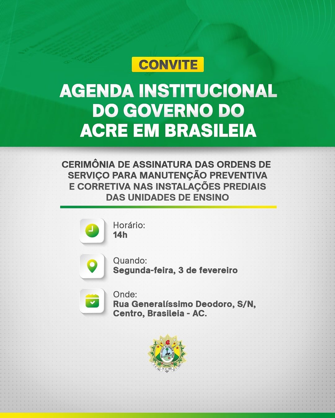 Agenda Institucional do Governo do Acre em Brasileia 04